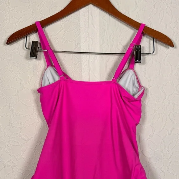 Eomenie Hot Pink One Piece Swimsuit Size M - Picture 12 of 15